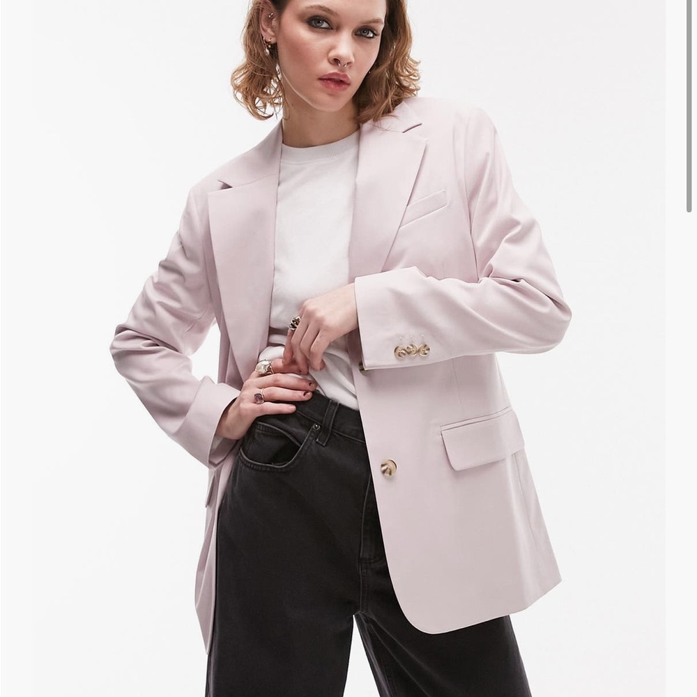 Topshop Light purple lavender Blazer